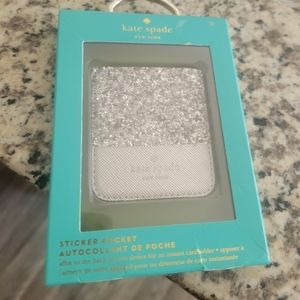 Kate spade sticker phone wallet